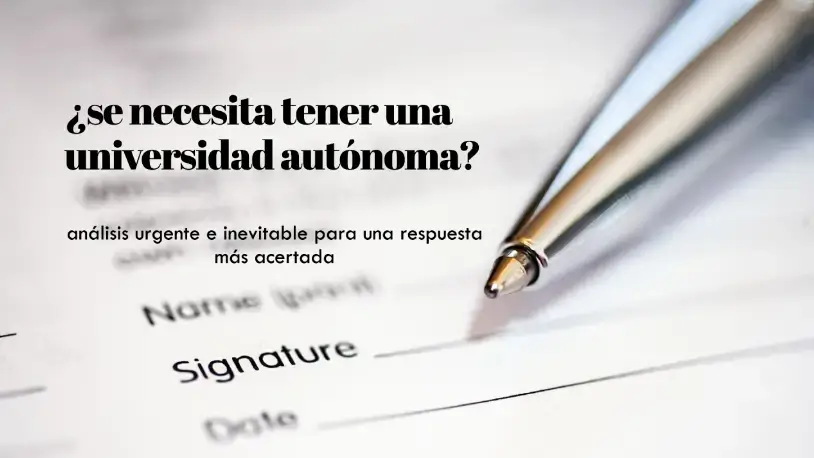 La autonomía de las instituciones de educación superior en Ecuador: ¿se avanza?